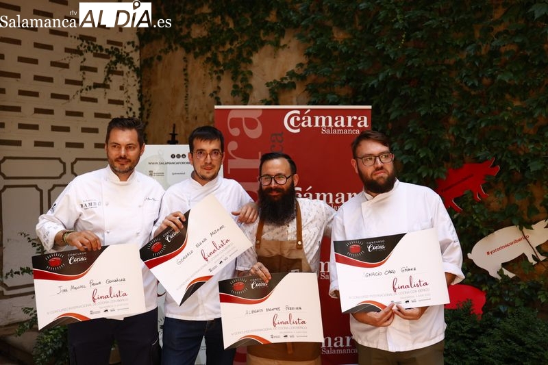 La final del IV Concurso de Cocina con Ibérico tendrá dos cocineros salmantinos