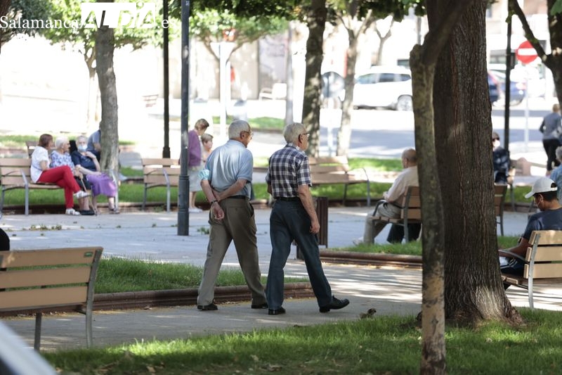 La edad media de la población salmantina: 48,6 años