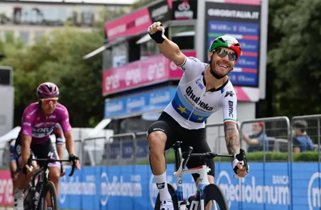 El italiano Nizzolo, primer líder en la Vuelta a Castilla y León antes de que Salamanca decida el ganador