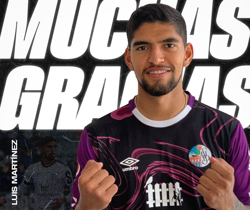 El Salamanca UDS se despide del mexicano Luis Martínez