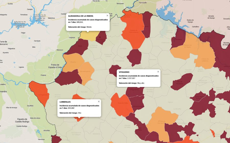 Cuatro fallecidos más con coronavirus en las zonas de salud de Lumbrales y Vitigudino