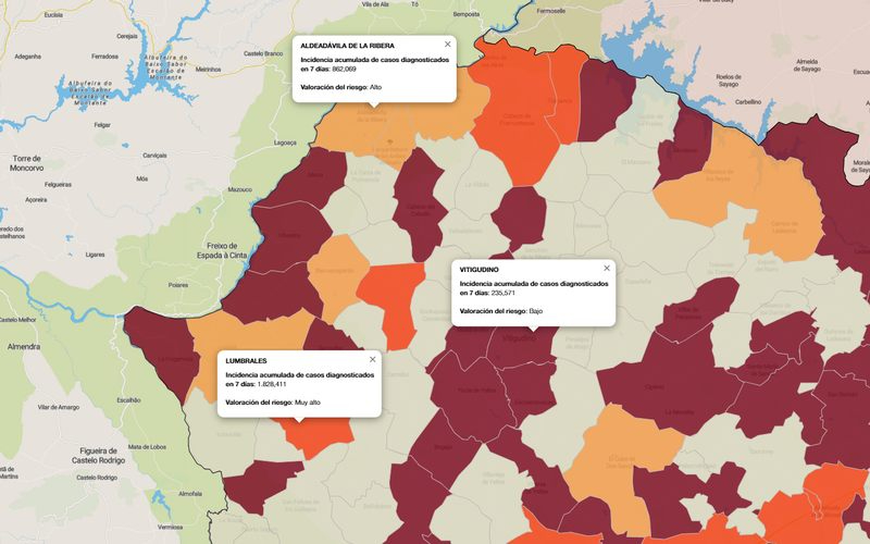 Las zonas de salud de Vitigudino y Aldeadávila registran sendos fallecidos con coronavirus