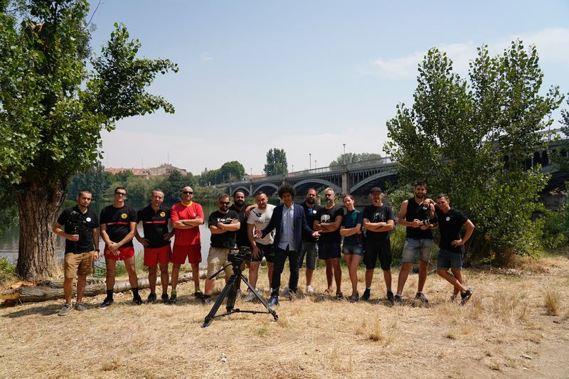 Salamanca acoge la grabación de un efecto de magia inédito