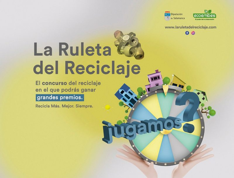 Villar de Peralonso, Cipérez y Lumbrales vivirán la Ruleta del Reciclaje este mes de julio