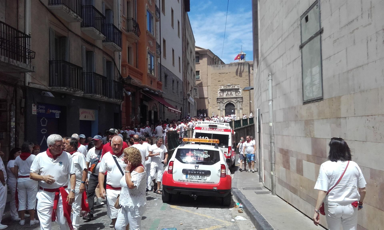 Cuatro detenidos por abusos en las Fiestas de San Fermín 