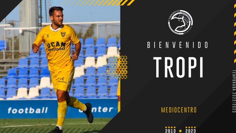 Tropi llega para reforzar el mediocampo de Unionistas