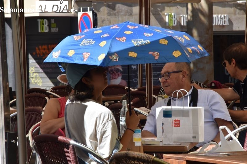 Salamanca, de nuevo en aviso por la ola de calor durante el fin de semana