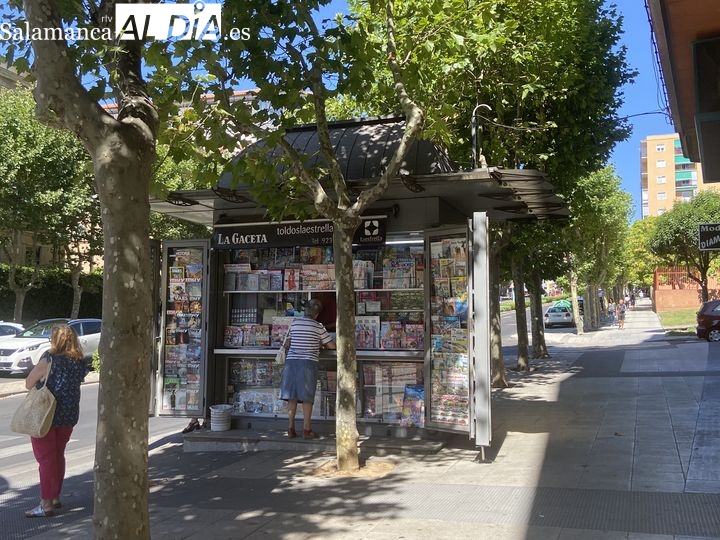 Los quioscos de calle en Salamanca, en peligro de extinción