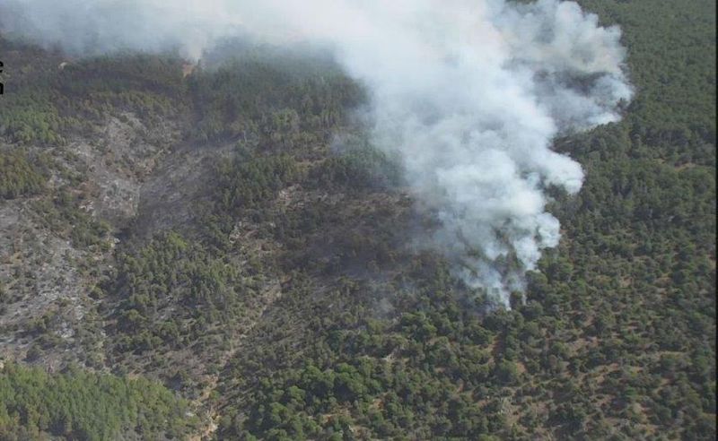 La tarde será muy complicada con empeoramientos en los fuegos por los fuertes vientos