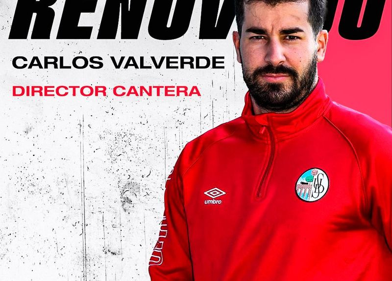 Carlos Valverde renueva como director de la cantera del Salamanca UDS