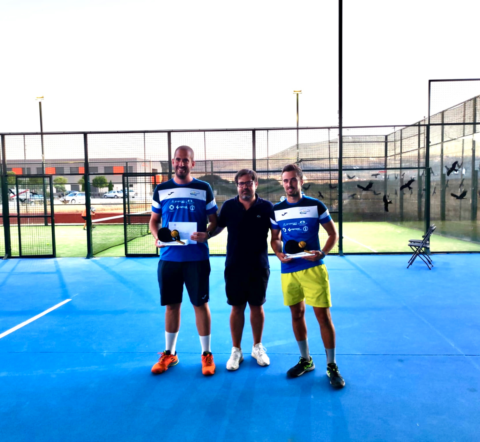 Alberto Rodríguez y Víctor Aliseda se llevan el II Torneo de Pádel de Sieteiglesias