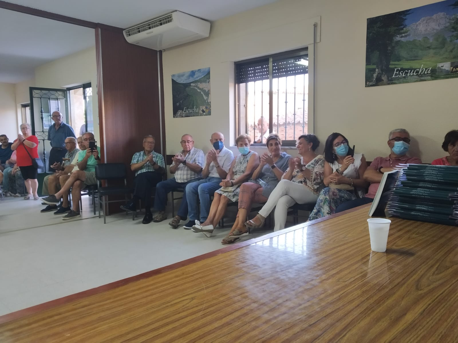 Cordovilla recupera en un libro la historia de sus gentes junto a Quintín García