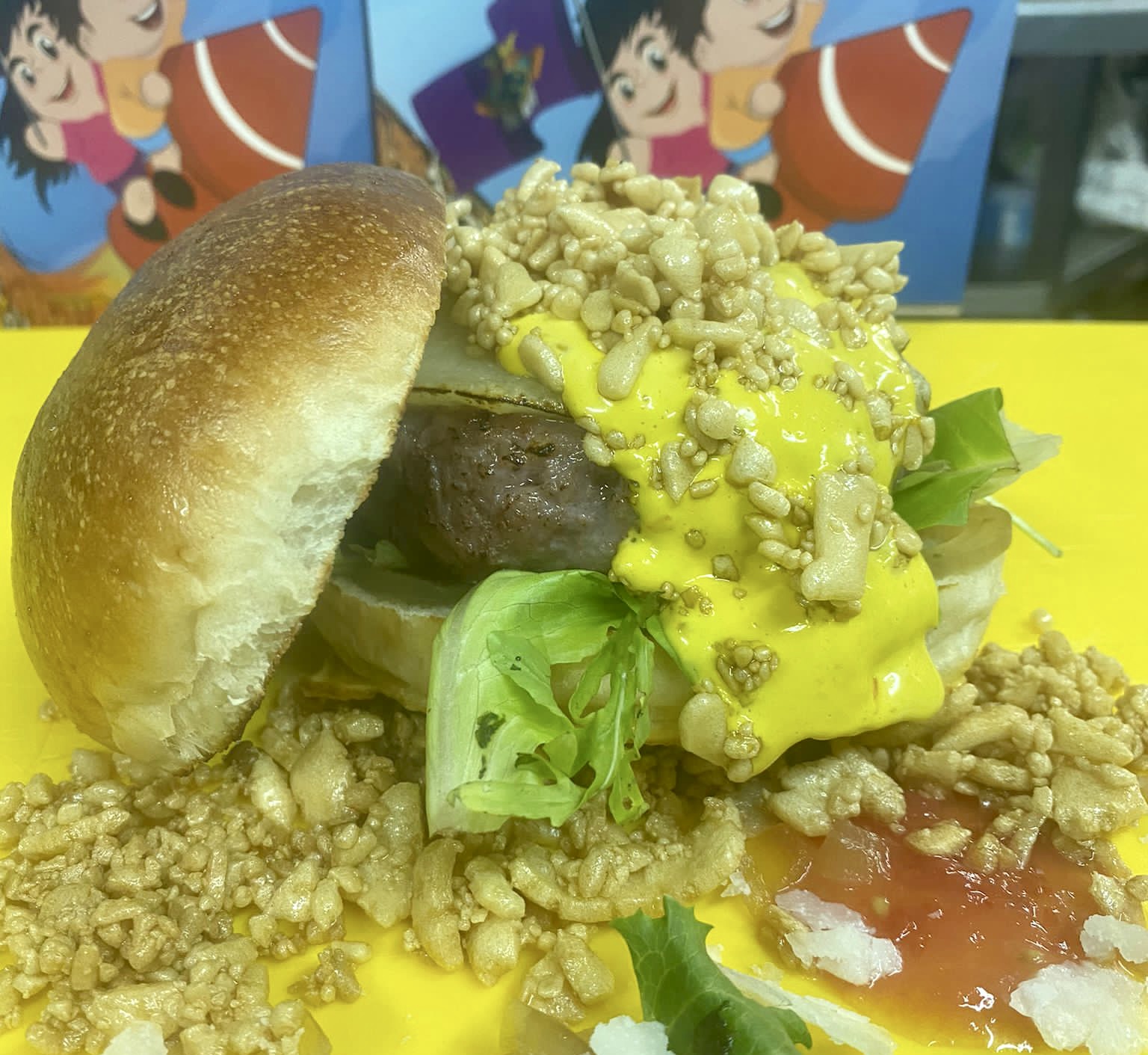 Los Álamos Gastrolab rinde homenaje a Lorena Martín poniendo su nombre a una nueva hamburguesa realizada con productos de la tierra