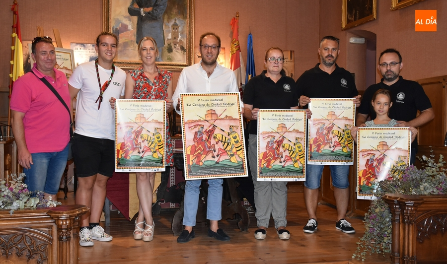 Presentado el cartel de la V Feria Medieval, que está de vuelta implicando a más colectivos locales