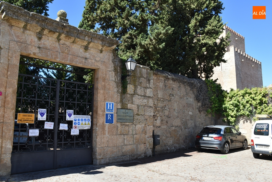 El Parador permanecerá cerrado hasta marzo por las obras de reforma del edificio