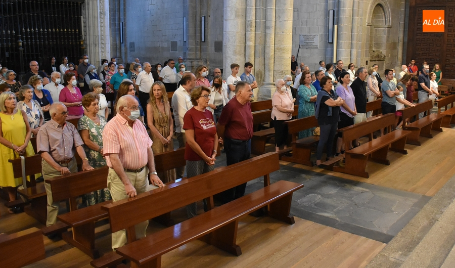 Concurrida celebración eucarística de la patrona de la Seo Civitatense