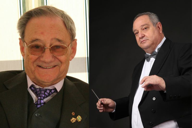 Eladio Briñón y Mario Vercher serán homenajeados este sábado en la Basílica Teresiana