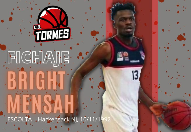 El CB Tormes ya tiene a su ‘combo’ anotador para la vuelta a Plata: Bright Mensah 
