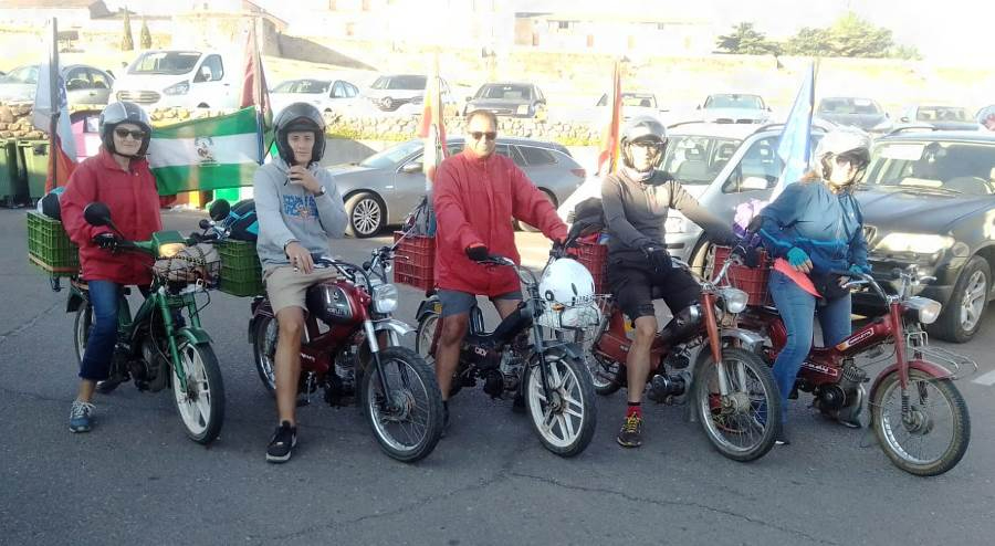 De Málaga a Asturias en Mobylette con parada en Miróbriga