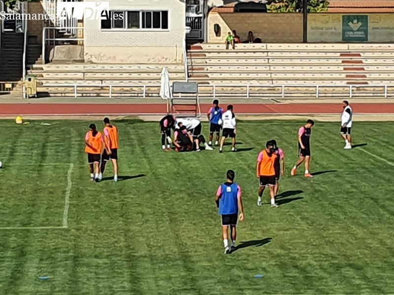 De Miguel se retira del entrenamiento de Unionistas