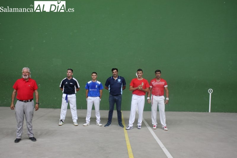 Gran tarde de pelota en Vitigudino para despedir las Ferias y Fiestas 2022