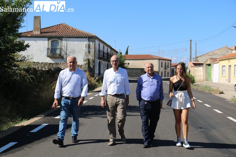 La Diputación mejora la comunicación entre Vitigudino y Lumbrales por la DSA-460 con una inversión de 1,6 M€