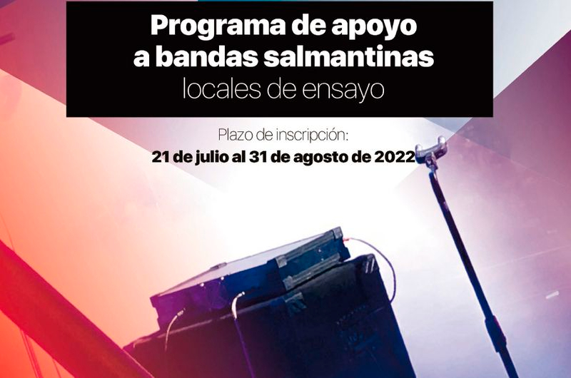 El día 31 finaliza el plazo para que los grupos musicales salmantinos accedan a salas de ensayo gratuitas