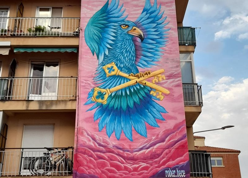 El nuevo mural de la galería artística de Santa Marta 