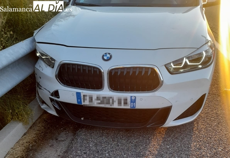 Una persona resulta herida en un accidente en la A-62 a la altura de Boadilla