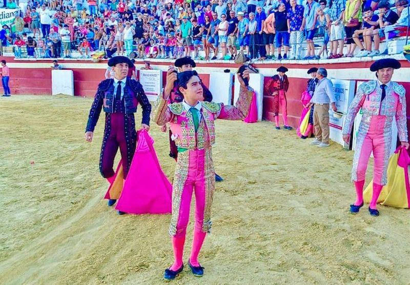Un alumno mexicano de la Escuela Taurina de Salamanca, triunfador del Bolsín de Zorita (Cáceres)