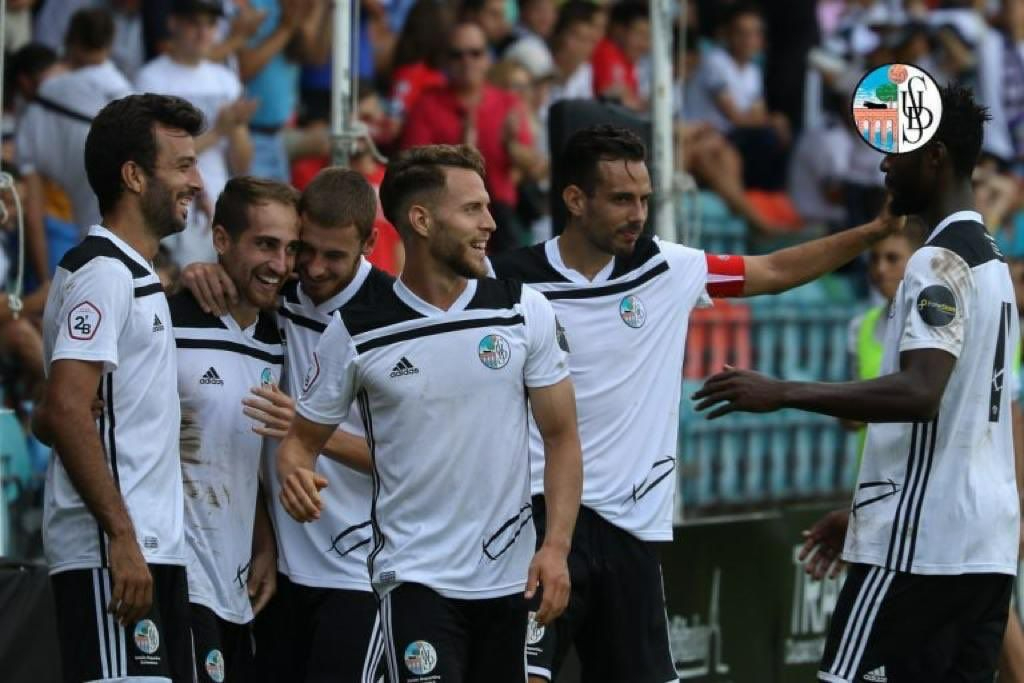 El guiño de Iván Calero al Helmántico que enamora a los aficionados del Salamanca UDS