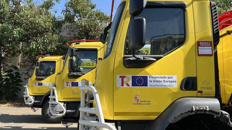 La Junta invierte 1,2 millones en seis nuevos camiones autobomba, uno de ellos para Salamanca