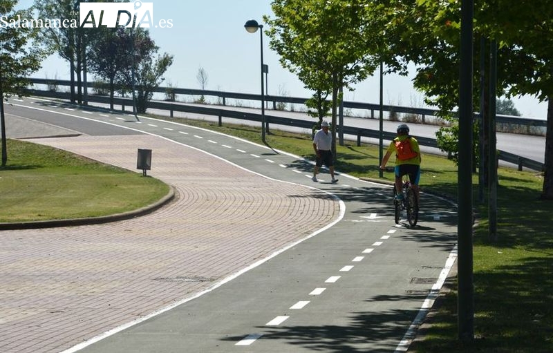 Inversión de más de 482.000 euros para un carril ciclista y peatonal en la carretera de Salamanca a Villamayor