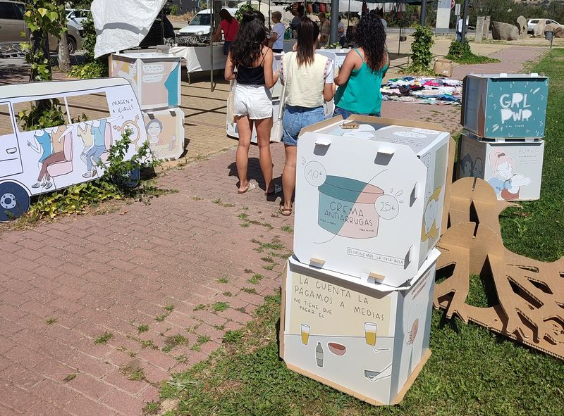 El control también es violencia, uno de los mensajes de la nueva exposición que llegará a Villares de la Reina