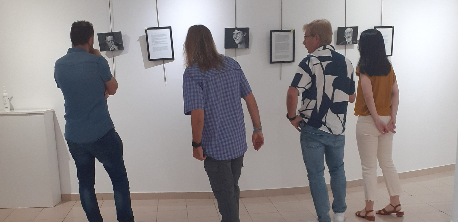 La joven pintora salmantina Sofía Danailov protagoniza con ‘Dialéctica del Afecto’, la exposición del mes del Espacio Joven