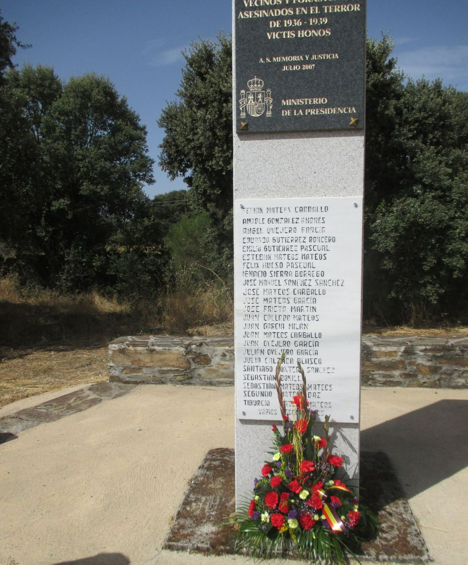 Organizado para este viernes un nuevo homenaje en Robleda a las víctimas de la rebelión militar