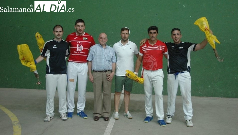 Interesante cartel de pelota a mano para el 17 de agosto en Vitigudino