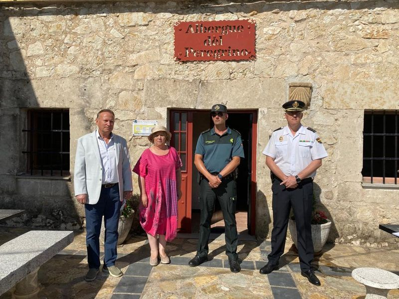 Los medios de seguridad desplegados en el Camino de Santiago a su paso por la provincia salmantina