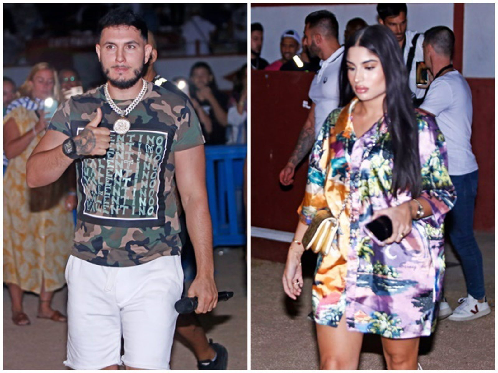 Omar Montes se lleva de concierto a su novia, la Kardashian gitana