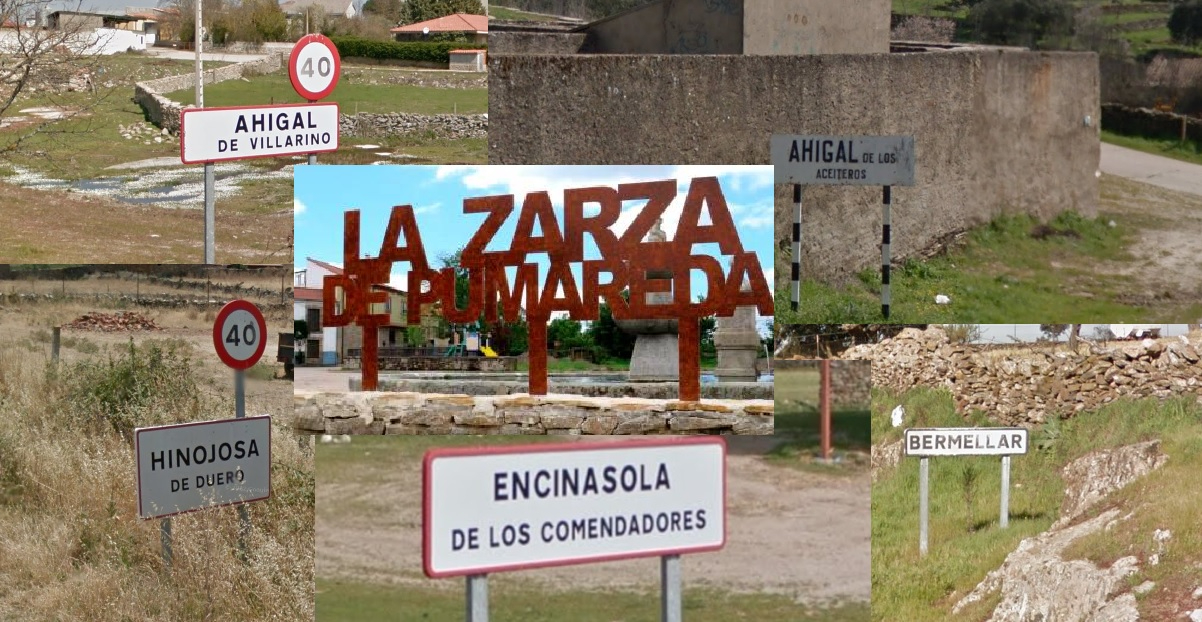 Los pueblos de nombre vegetal de Las Arribes