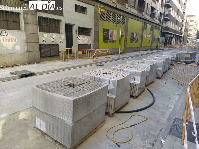 ¿Cuándo acabarán las obras de la calle Álvaro Gil?