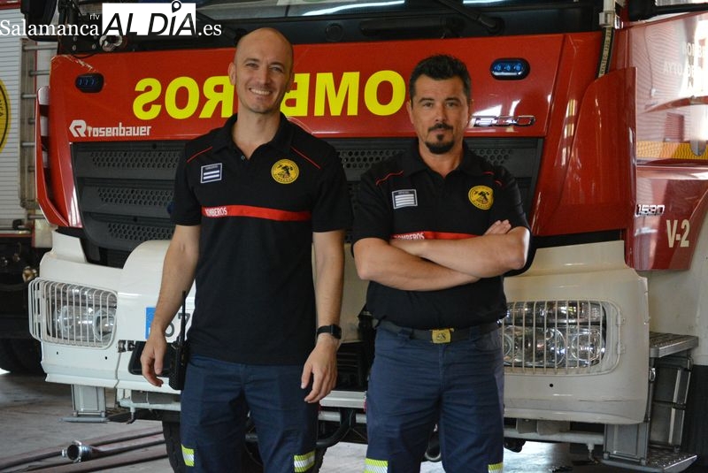 Conocemos el día a día de los Bomberos de Salamanca en verano