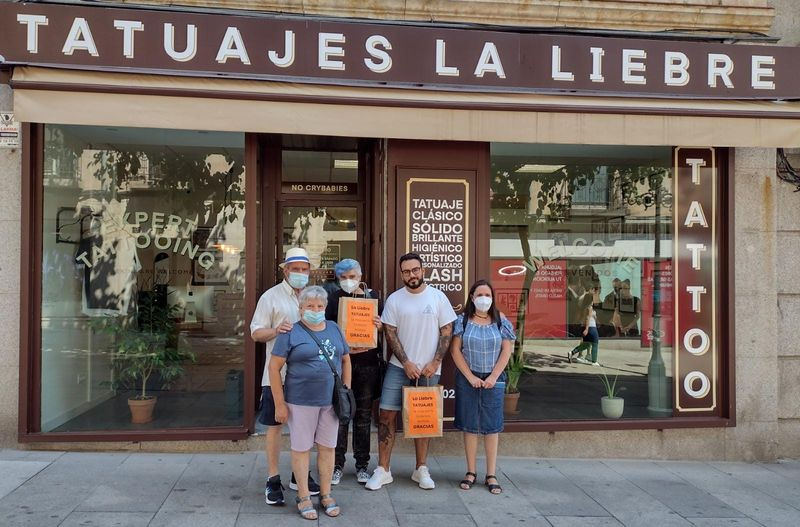 El estudio salmantino que ha recaudado 3.000€ con sus tatuajes