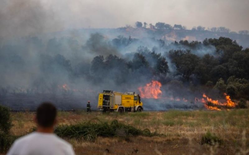 Estos son los incendios que permanecen activos en Castilla y León