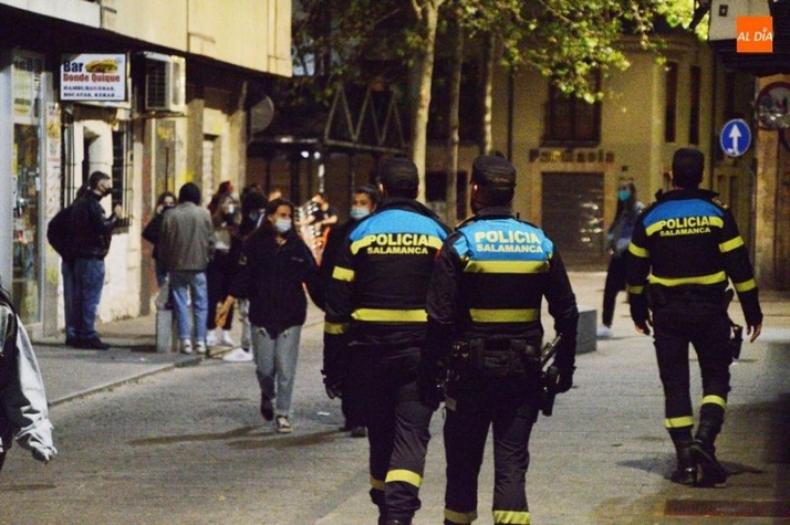 Los ruidos centran de nuevo la actuación policial en la madrugada salmantina