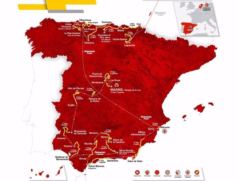 ¿Quieres ver el paso de la Vuelta a España por Castilla y León?