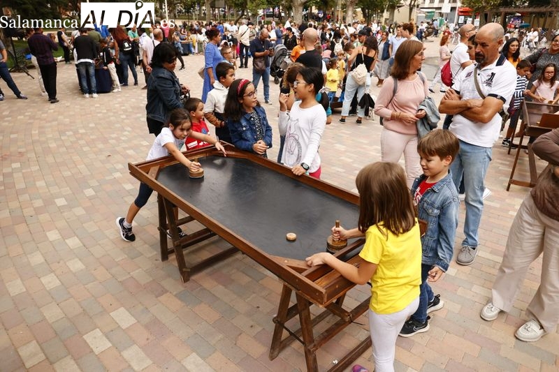 Pequeños y mayores se divierten con los Juegos XXL del Mundo