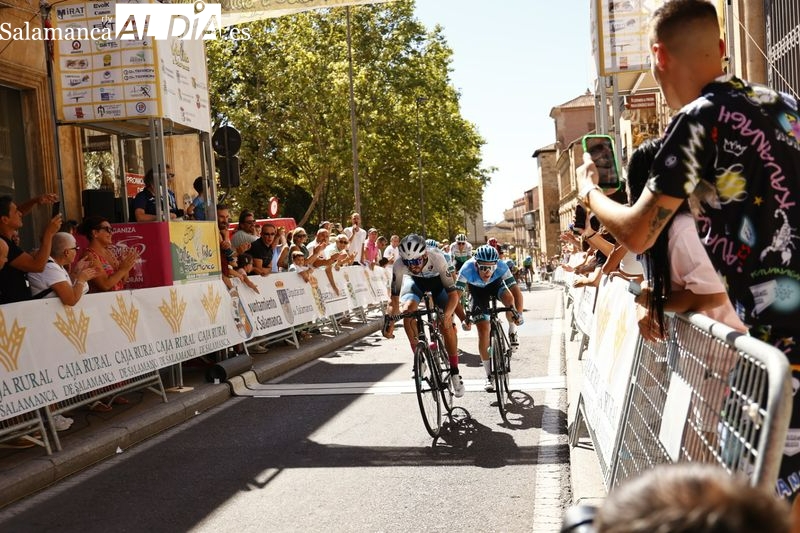 Edgar Cadena se proclama ganador de la 50ª Vuelta Ciclista a Salamanca