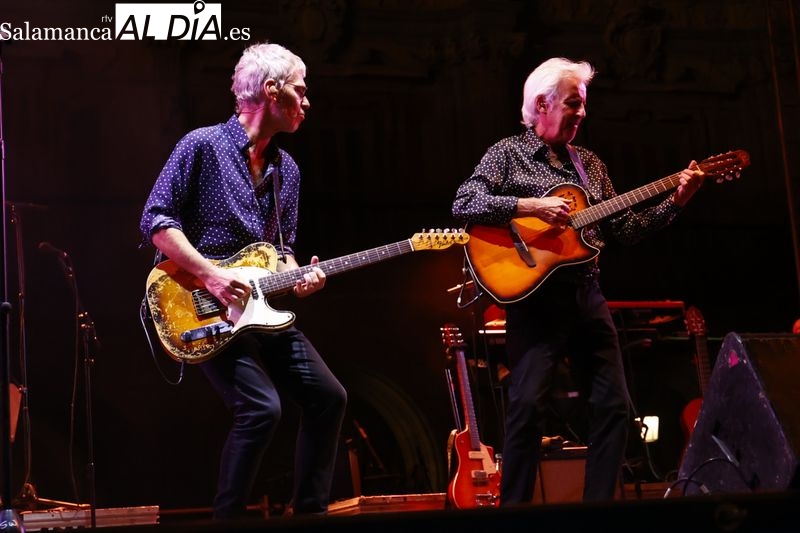 Ariel Rot y Kiko Veneno conquistan Salamanca