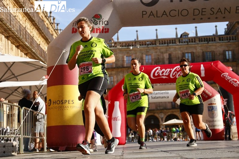 Salamanca muestra su cara más solidaria con una gran participación en la Carrera contra la Violencia de Género